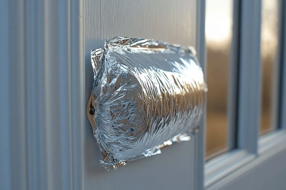 Aluminiumfolie: Ein überraschendes Hilfsmittel für die heimische Sicherheit
